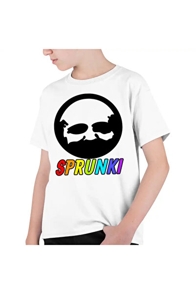 OEM Tricou Copii Baieti Sprunki Game Old Black