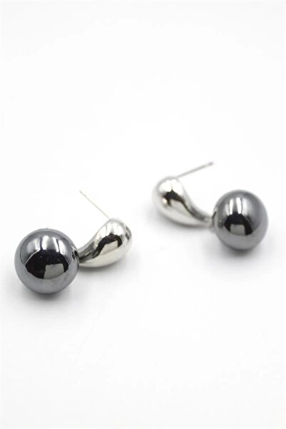 No8 Home Pearl Earrings - Silver