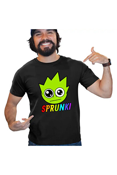 OEM Tricou Barbati Sprunki Lime Song