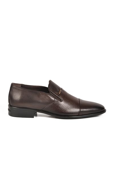 Pierre Cardin Brown Genuine Leather Men's Classic Shoes 70555 m