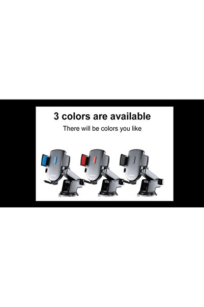 Car Phone Holder حامل موبايل للسياره اسود واحمر