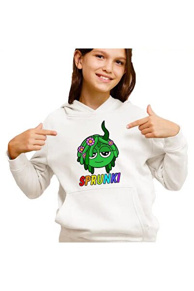 OEM Hanorac Copii Fete Sprunki Green Sound