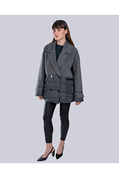 Banesco kaşmir puffer spor mont