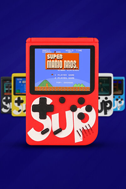MSYELEKTRONİK 400 Oyunlu Sup Game Box Plus – Taşınabilir Retro Oyun Konsolu