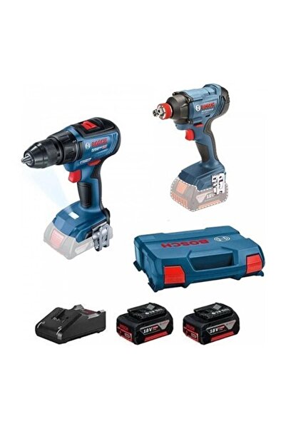 Bosch Gdx 180+GSR18V-50 (2×5.0AH) 0 615 990 N3F Akülü Set