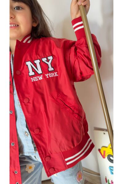 VOSVOSBABY Red Trench Coat & Windbreaker Unisex