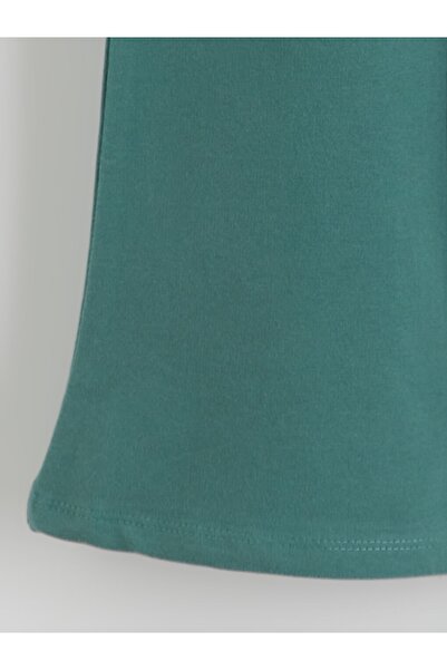 LC Waikiki LCW Kids yeni sezon Beli Lastikli Ispanyol Paça Kız Çocuk Tayt