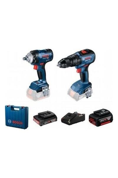 Bosch Gds 18v-400 + Gsb 18v-50 Akülü Set (1X2.0Ah+1X5.0Ah+C