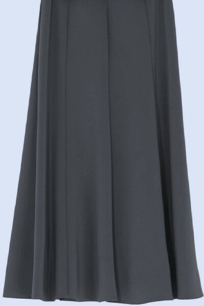 N.Y.YILDIZ Star New Season Flexible Fabric Eight Piece Large Size Mother Comfortable Fish Waist Elastic Lined Skirt
