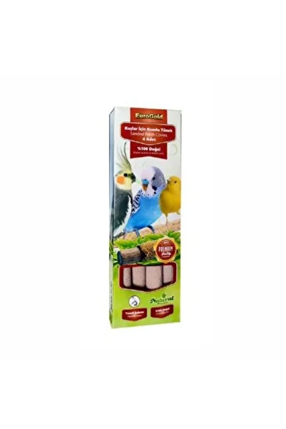 EuroGold Sandy Bird Perch Set of 4