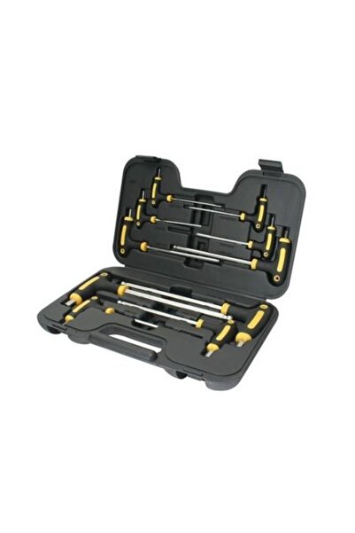 Strend Pro Set chei Allen hexagonale cu mâner, 10 buc. Strend Pro YF70019, în...