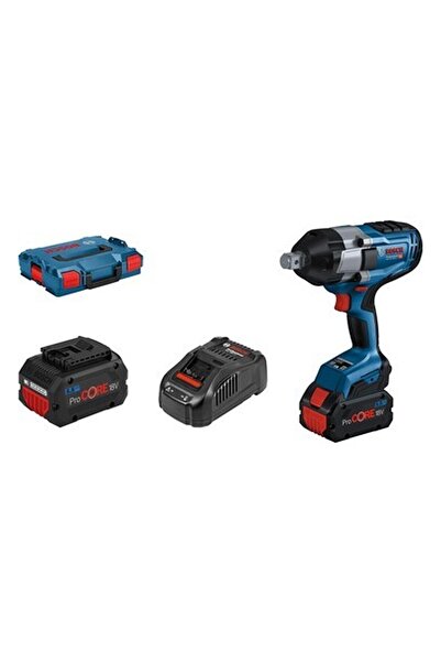 Bosch Gds 18V-1050 H Akülü Darbeli Somun Sıkma (2X8AHPROCORE,L-BOXX)