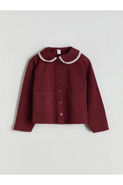 LC Waikiki Lcw Baby Collar Gabardine Girl's Jacket (W5)