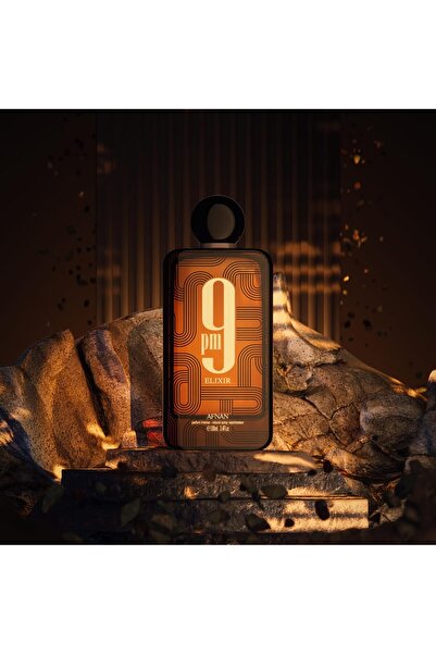 Afnan 9 PM Elixir Eau de Parfum for Men and Women, Concentrated Perfume, 100 ml