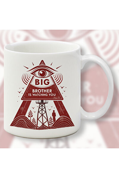 BERSONAY George Orwell 1984 Themed Mug