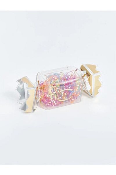 FuryaTedarik Transparent Candy Box – Colorful Mini Buckle Set