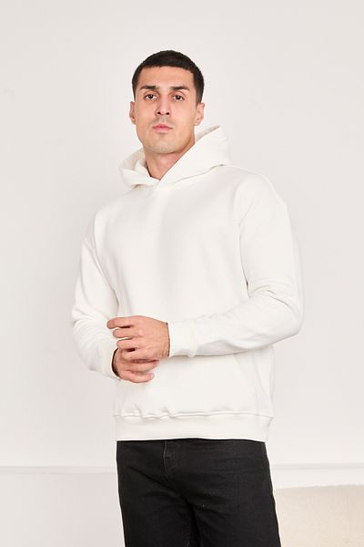 STOCX Hooded Basic Oversize Men's Sweatshirt