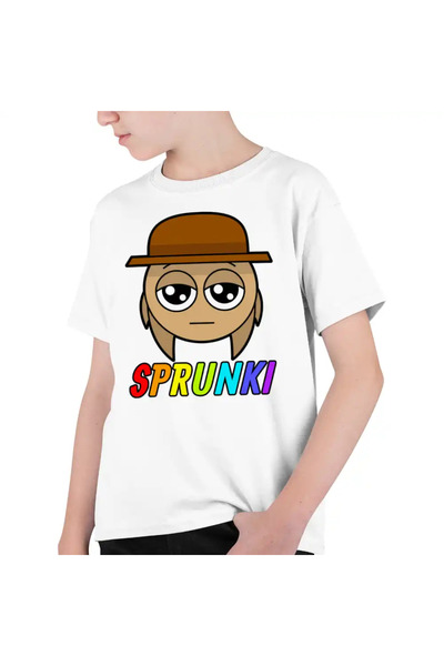 OEM Sprunki Tunner Hat Kids Boys T-Shirt