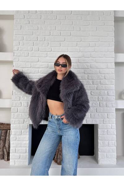 Bella Breeze Women's Premium Collared Imported Faux Fur