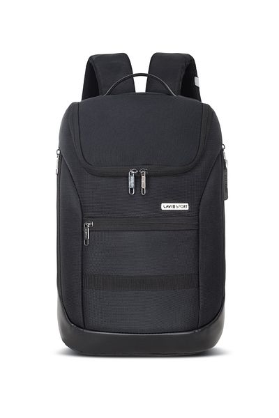 Lavie Sport Emperor25 24L Anti-theft & Laptop Backpack For Men & Women |Boys & Girls (Black)