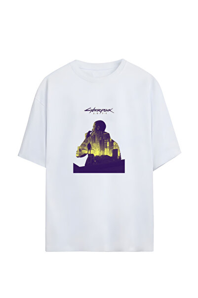 GraffTee Cyberpunk Unisex Oversize Cotton T-Shirt