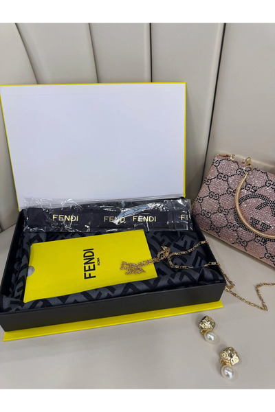 NP Full Set Boxed Imported Cashmere Silk Shawl - Anthracite