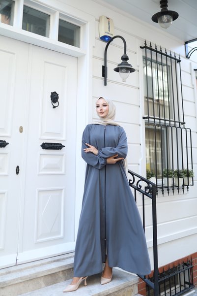 DLC Tekstil Lalezar Duru Elegance Mâneci elastic Medine Mătase Ferace