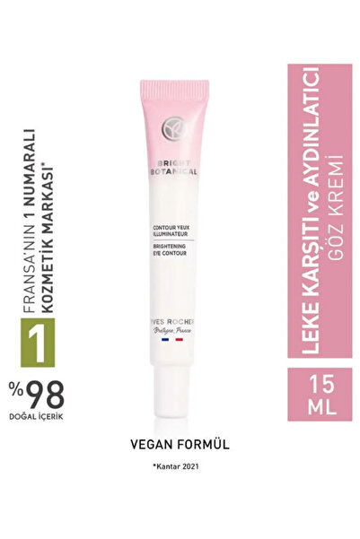 Yves Rocher Göz Çevresi İçin Bitkisel Kompleks – Leke ve İnce Çizgi Karşıtı Krem