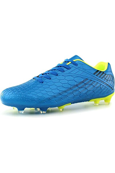 OEM Ghete de fotbal înalte cu crampoane, albastre, mărimea 42