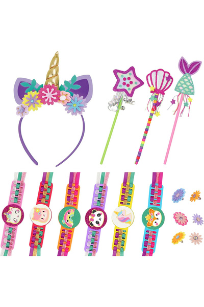 OEM Magical jewelry sets, creative crafts for girls 4-10 years old