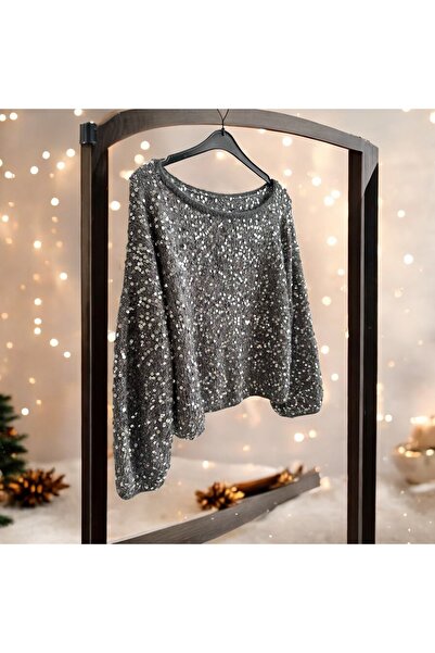 Charme Elegant pulover de damă tricotat manual