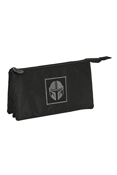 The Mandalorian Geantă triplă Carry-all Mandalorianul Negru (22 x 12 x 3 cm)