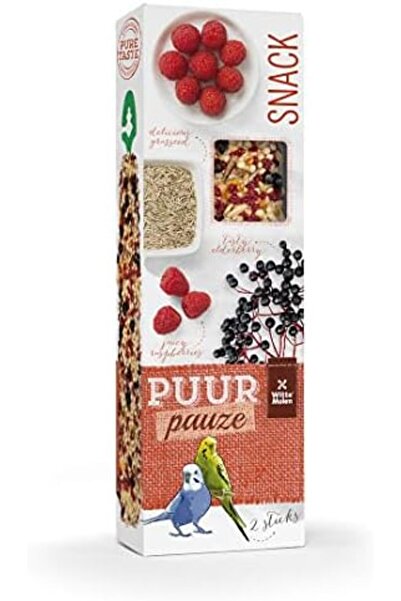 Witte Molen Wet Molin Pure Gourmet Parrot Sticks with Elderberry & Cranberry 60g