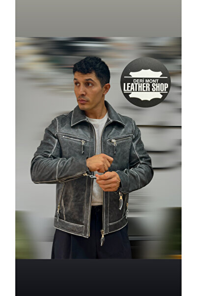 derimont Genuine Custom Cast Leather Sports Leather Jacket