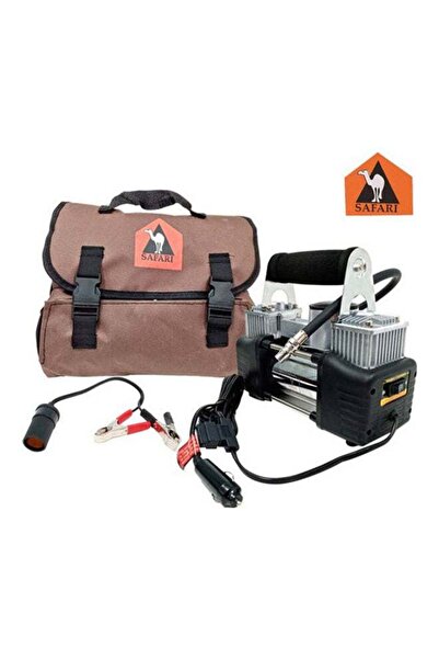 Generic Safari Heavy Duty Double Cylinder Car Air Compressor