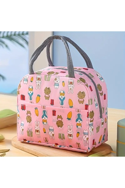 GlassySKY Stylish Thermal Waterproof Durable Rabbit Themed Lunch / Lunch Box ...