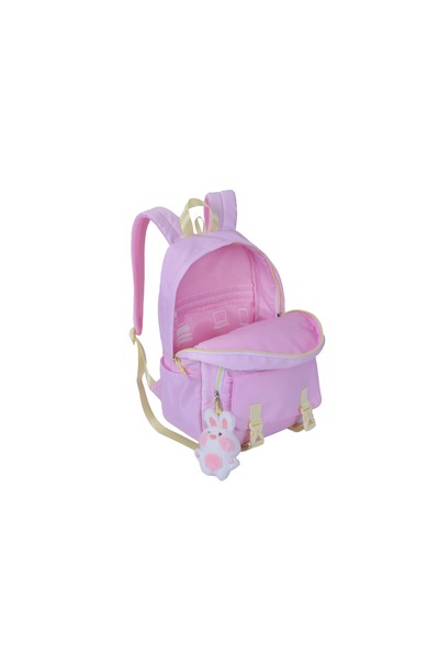 Pause BACKPACK 17" W/ PENCIL CASE &Pink Pocket