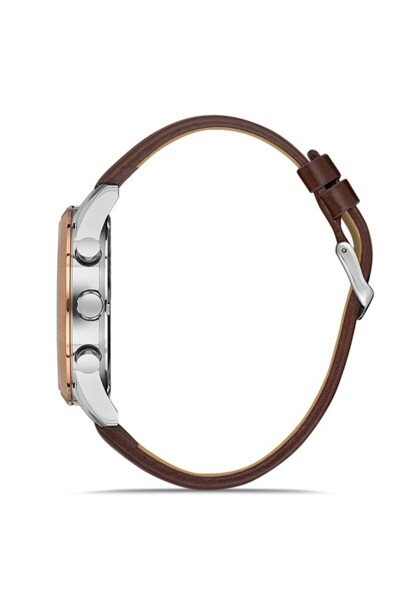 Santa Barbara Polo & Racquet Club Sb.1.10425.3 Men's Wrist Watch with Leather Band
