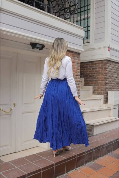 aytenli Fusta elastică cu talie, mărimea standard, mărimea maxi, care se potrivește până la mărimea S XL