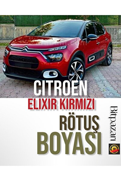 izmir bit pazarı CITROEN C3, 208, 308, 508, 2008, C4, C4X Elixir Kırmızı EVH ...
