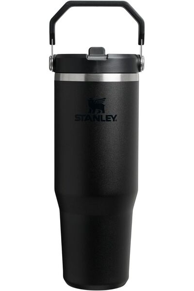 Stanley Iceflow Flip Straw Tumbler, 890ml/30oz, Black 2.0