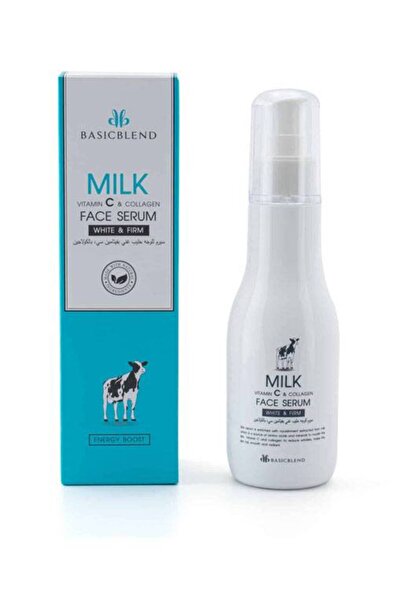Basic Blend Facial Serum with Milk Rich in Vitamin C and Collagen by Basic Blend 150ml