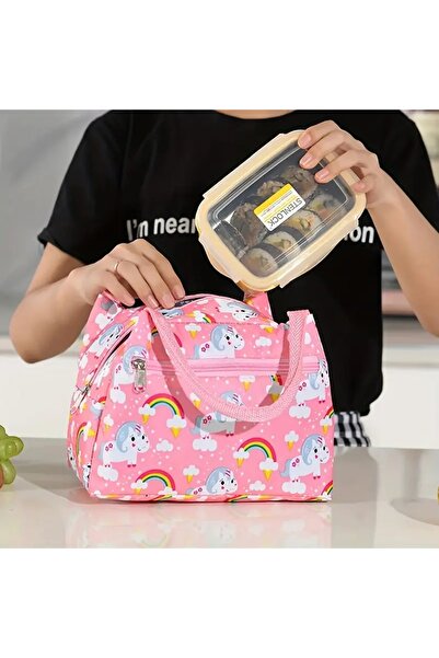 GlassySKY Stylish Thermal Waterproof Durable Unicorn Themed Lunch / Lunch Box...