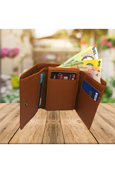 Lucmark Portofel pentru barbati, Lucmark, Piele naturala, Dimensiuni 9x2x11, 5 cm, RFID