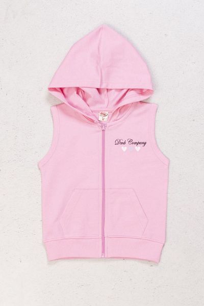 HAUSEkids 3-8 Years Happy Colors Girl's Vest-Pink
