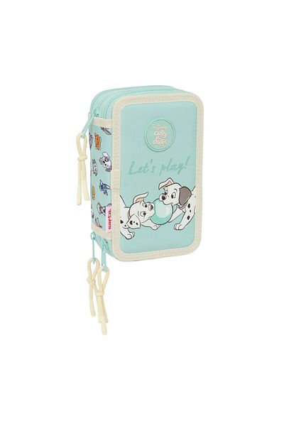 Disney School Case with Accessories Blue 12,5 x 19,5 x 5,5 cm 37 Pieces