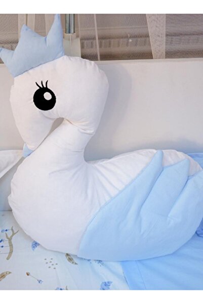 Fun Moment Baby bed rails braided with quilt, pillows, sheet and mosquito net