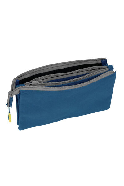 Munich Triple Carry-all Street Blue Grey 22 x 12 x 3 cm