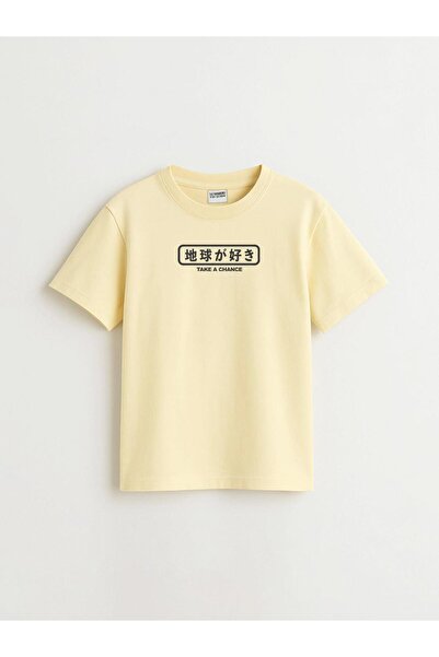 LC Waikiki T-Shirt für Jungen mit Rundhalsausschnitt