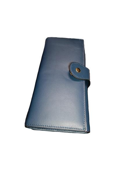 Lucmark Portofel dama din piele naturala, Lucmark, dimensiuni 19.2 x 9.5 x 2.5 cm, antimagnetic